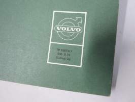Volvo Huoltokäsikirja Osa 4 (41) Korjausohjeet Kytkin 164 -korjaamokirjasarjan osa