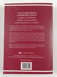 Lautamiehen lakikirja 2003
