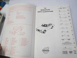 Volvo 164 Reservdelar - Bildkatalog / parts Illustrations -varaosaluettelo
