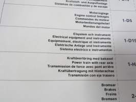 Volvo 164 Reservdelar - Bildkatalog / parts Illustrations -varaosaluettelo