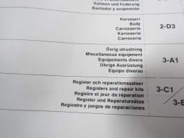 Volvo 164 Reservdelar - Bildkatalog / parts Illustrations -varaosaluettelo