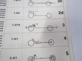 Volvo 164 Reservdelar - Bildkatalog / parts Illustrations -varaosaluettelo