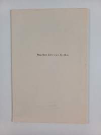 Henrik Renqvist kirjankustantajana : Otavan juhlassa Kansallisteatterissa 16IX 1946 pidetty esitelmä