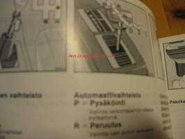 Opel Ascona - ohjekirja