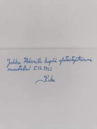 Elon mainingeilla (signeerattu, tekijän omiste)