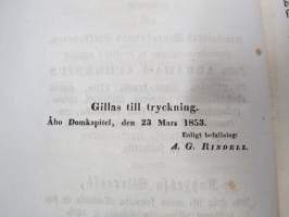 Aikainen valmistus kuolemaan, Ilmoitettu koska Nousiaisten Seurakunnan Kirkkoherra... Abraham Achrenius 28.9.1769, ilman edelläkäywäistä.... edespantu 2 wirrestä