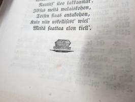 Aikainen valmistus kuolemaan, Ilmoitettu koska Nousiaisten Seurakunnan Kirkkoherra... Abraham Achrenius 28.9.1769, ilman edelläkäywäistä.... edespantu 2 wirrestä
