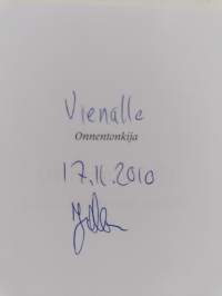 Onnentonkija : runoja Haukiveden rannalta (signeerattu, tekijän omiste)