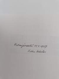 Puupiirtäjän taiteen taipaleelta (signeerattu, tekijän omiste)