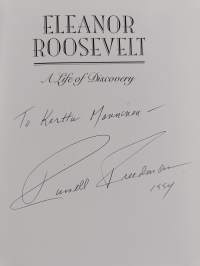 Eleanor Roosevelt : A Life of Discovery (signeerattu, tekijän omiste)