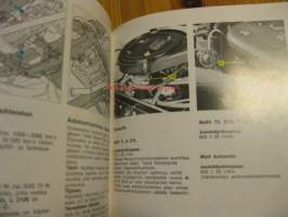 Renault Fuego TL - GTL - TS - GTS - TX - GTX automatic - käyttö ja huoltokirja