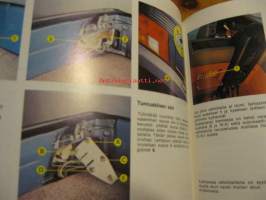 Renault Fuego TL - GTL - TS - GTS - TX - GTX automatic - käyttö ja huoltokirja