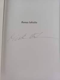 Runua lakialta (signeerattu)