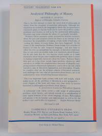 Analytical philosophy of history