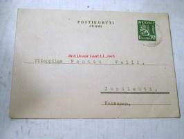 postikortti valli /  Kaukovalta K.V.