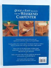 Quick &amp; easy projects for the weekend carpenter : over 25 simple &amp; stylish pieces to make for your home