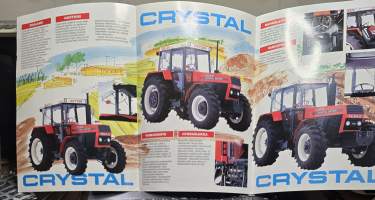 ZETOR  CRYSTAL 9245,12245 ja 14245  Mallien myyntiesite