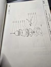 FIAT 640 TRAKTORIN VARAOSALUETTELO.