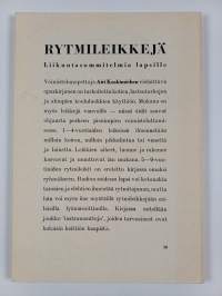 Rytmileikkejä : liikuntasommitelmia lapsille