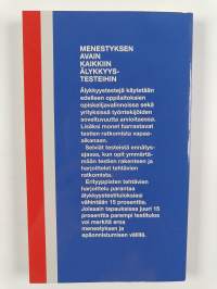 Menestyksen avain kaikkiin älykkyystesteihin