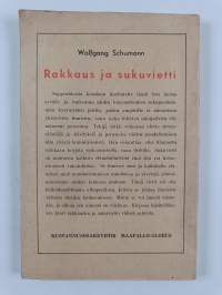 Rakkaus ja sukuvietti : näiden suurten elämänkysymysten tarkastelua