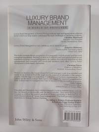 Luxury Brand Management - A World of Privilege