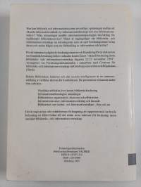 Biblioteken, kulturen och den sociala intelligensen : aktuell forskning inom biblioteks- och informationsvetenskap