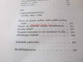 Eino Leinon pakinat I-II
