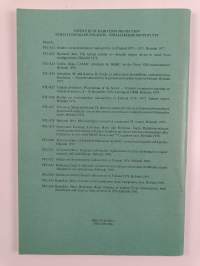Problems Concerning the Assessment of the Radiation Dose to a Population as a Result of X-ray Examinations