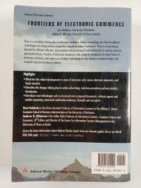 Frontiers of electronic commerce