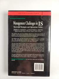 Management challenges in IS : successful strategies and appropriate action