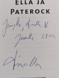 Ella ja Paterock (signeerattu, tekijän omiste)