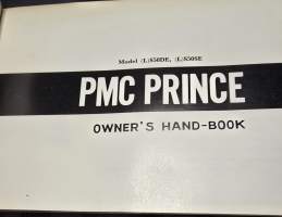 PMC PRINCE A150 Owners handbook.