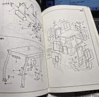 FORD 550 TRACTOR LOADER BACKHOE Owners parts catalog