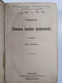 Oppikirja Suomen kansan historiassa