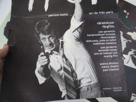 Ho! - Pariisin kettu -elokuvajuliste, pääosassa Jean-Paul Belmondo