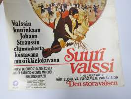 Suuri valssi (Johan Strauss) -elokuvajuliste