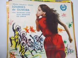 Veri on punaista (Lourdes de Oliveira) -elokuvajuliste