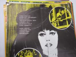 Morsian pukeutuu mustaan, ohjaus Francois Truffaut -elokuvajuliste