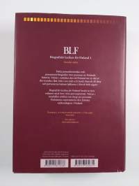 Biografiskt lexikon för Finland, 1 - Svenska tiden