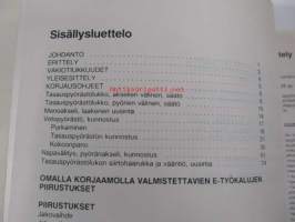 Volvo BM Michigan Euclid AH 54 J -vetoakselin erittely ja korjausohjekirja