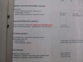 Volvo BM Michigan Euclid AH 54 J -vetoakselin erittely ja korjausohjekirja