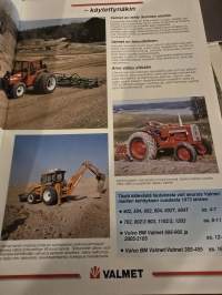 VALMET 502-1203, 505-2105 ja 305-455 Mallien myyntiesite