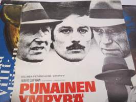 Punainen ympyrä, pääosassa Alain Delon -elokuvajuliste