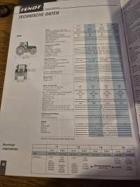 Fendt Favorit 700 Vario 711, 712, 714, 716 traktori -myyntiesite, saksankielinen