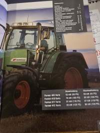 FENDT FARMER 400 VARIO  409, 410, 411 ja 412 mallien myyntiesite.
