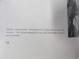 Rakennustaide ja standardi - Jälleenrakentamisen ydinkysymyksiä - Suomen Arkkitehtiliitto, kirjallinen asu: Mika Waltari, erittäin harvinainen