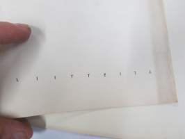 Rakennustaide ja standardi - Jälleenrakentamisen ydinkysymyksiä - Suomen Arkkitehtiliitto, kirjallinen asu: Mika Waltari, erittäin harvinainen