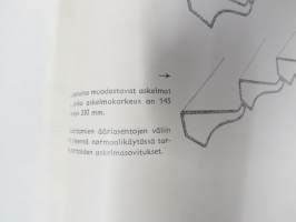 Rakennustaide ja standardi - Jälleenrakentamisen ydinkysymyksiä - Suomen Arkkitehtiliitto, kirjallinen asu: Mika Waltari, erittäin harvinainen