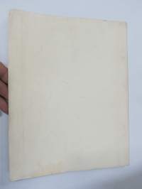 Rakennustaide ja standardi - Jälleenrakentamisen ydinkysymyksiä - Suomen Arkkitehtiliitto, kirjallinen asu: Mika Waltari, erittäin harvinainen